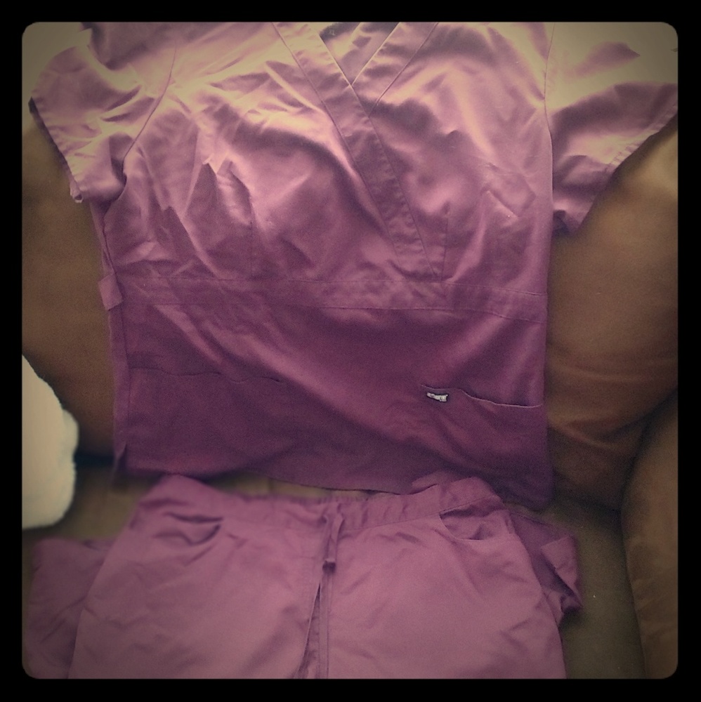 Grey's Anatomy scrub set XL
